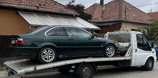BMW 3-as Coupé autószállítása műszaki vizsga nélkül